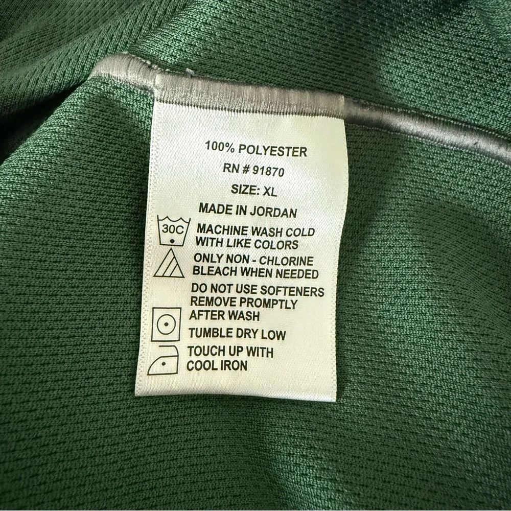 Pebble Beach Green Dry Luxe Performance Men's 1/4 Zip Pullover Size XL Golf - Picture 5 of 7